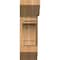 Ekena Millwork Merced Slat Smooth Bracket w/ Offset Brace, Western Red Cedar, 7 1/2"W x 20"D x 24"H BKT0806X20X24MRC06SWR - alternate 2